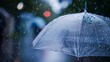 © Катерина Спіжевска - umbrella under rain against with water drops background