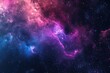 Vibrant cosmic phenomenon with color splash
