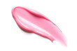 © Oksana - Pink lipstick glossy swatch isolated on white
