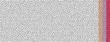 Stone Cell Background Pattern Vector, Black White Glass Mosaic Texture Illustration, Random Geometric Pebble Tile Grid Graphic, Gravel Net Mesh Scale, Rough Skin Leather Backdrop Template Image