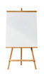© Viktoriia - Easel With White Canvas, Transparent Background, Cut Out