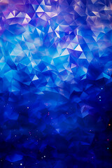 Wall Mural - abstract vertical shiny futuristic blue background