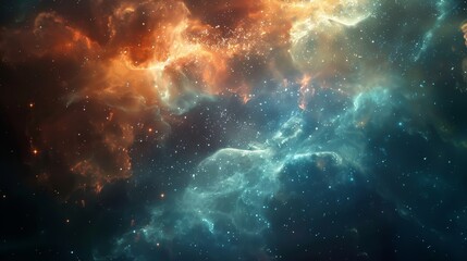 gas nebulose clouds in spacegas nebulose clouds in space