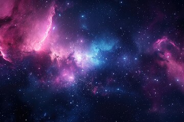 Wall Mural - Stellar marvel captivates with mesmerizing celestial hues