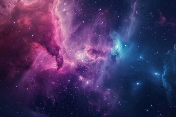 Wall Mural - Galactic marvel unveils captivating cosmic display