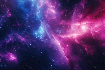 Wall Mural - Celestial panorama captivates with stunning stellar display