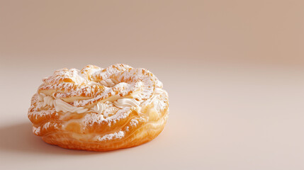 donut with icing sugar