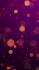 Sticker - vertical abstract golden bokeh background with glitter and bokeh, shiny and shimmering 4k luxury social media story animation	