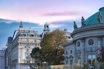 Wall Mural - Paris, the Musee d’Orsay, beautiful building in a chic area of the French capital
