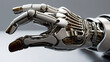 robot hand close up.