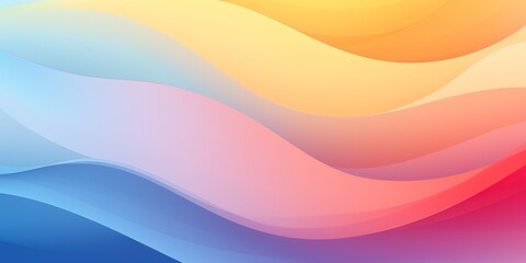 Canvas Print - Multicolored Gradient Background