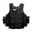 Army bulletproof vest isolated on transparent background