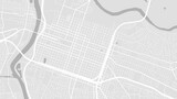 Fototapeta Londyn - Map of Sacramento, California, USA. Detailed city map, metropolitan area border.