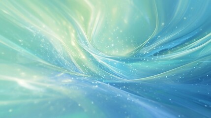 Wall Mural - Abstract background with blue and white lines and sparkles