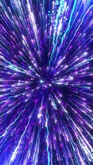 Sticker - abstract colorful animated fireworks, christmas new years eve animation, 4k uhd loop