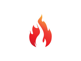 Wall Mural - fire logo icon design template elements. Fire flame vector icons