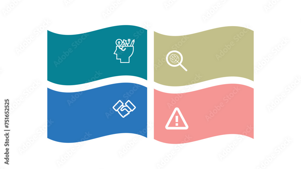 WOT Analysis Infographic Element, Vector llustration and elements with ...