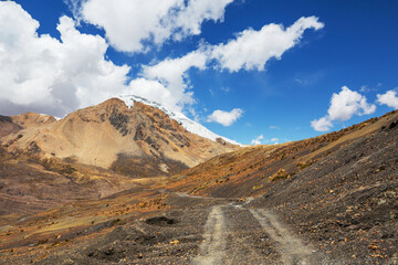 Canvas Print - Road in Peru