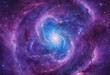 Purple space starry wallpaper
