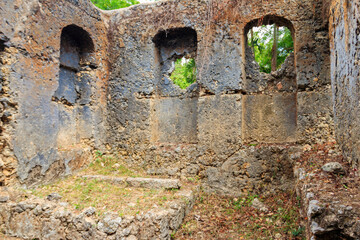 Canvas Print - Ruins of Mtoni palace in Zanzibar, Tanzania