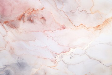 abstract marble texture background, close-up photo showcases a smooth, polished pink, grey and white marble surface with thin and thick veins running throughout.