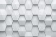 seamless light gray backdrop adorned with a meticulously detailed hexagon design, meticulously arranged in a honeycomb structure that exudes both simplicity and sophistication