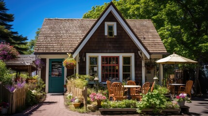 Wall Mural - construction business cottage building