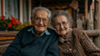 © Kate - portrait of happy grandparents