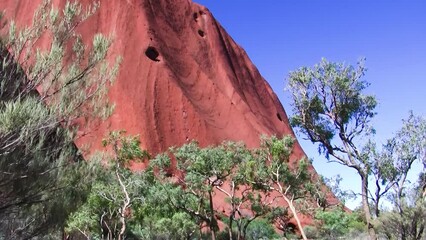 Poster - Australian Outback mountains on a sunny day, Northern Territory - Australia