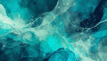 Abstract Background In Grung Style With Blue Stains Generative A
