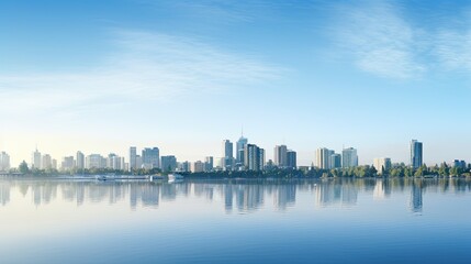 Canvas Print - skyline outdoor city background