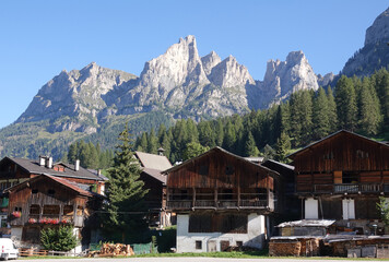 Sticker - Pescul in den Dolomiten