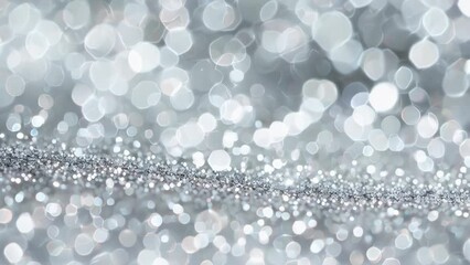 Poster - Close up of a silver and white background, suitable for various design projects.