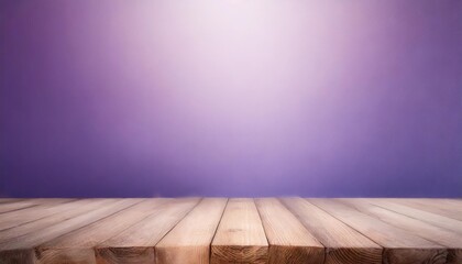 Wall Mural - empty pastel purple room with gradient purple abstract background for display your product