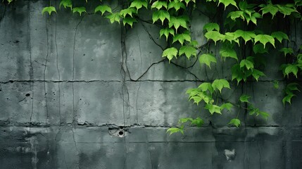 Canvas Print - foliage green leaves background