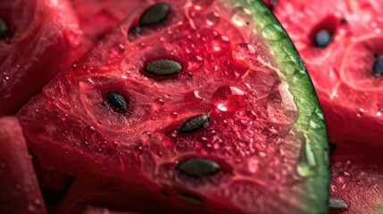 Poster - summer watermelon fruit