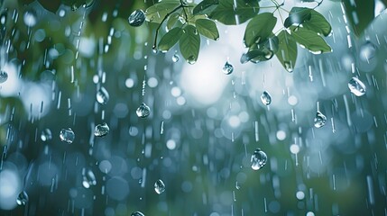 weather rain drops background