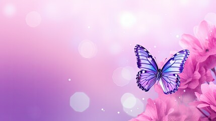 Poster - vibrant bright violet background