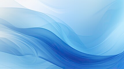 Poster - artistic design blue background