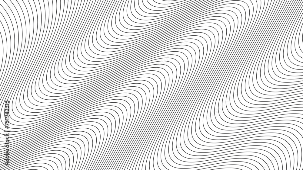 Abstract wave line vector background for backdrop or presentation