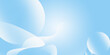 © sutthichai - Abstract light blue background with shape freeform curved wavy and copy space. Graphic illustration, light blue wallpaper. Template for a website, cover, and background design.