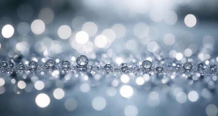 Sticker -  Ethereal droplets of light, a symphony of sparkles