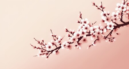 Canvas Print -  Blooming beauty in soft hues