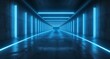 © vivekFx - Illuminated tunnel with futuristic lighting