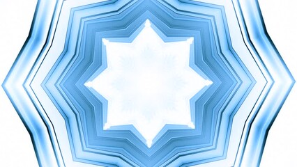 Poster - Circular tunnel with changing shape in floral. Motion. Rings and layers of moving tunnel transforming into other shapes. Tunnel transforms into various patterns in motion