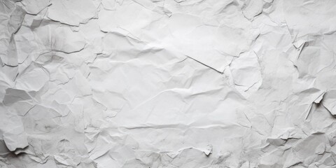 Poster - Monochrome photo of a paper sheet, suitable for various designs and projects