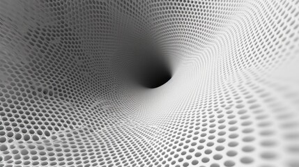 Poster - A black and white photo of a circular object. Suitable for various design projects