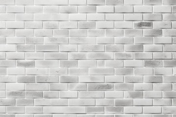 Wall Mural - A black and white photo of a textured brick wall. Suitable for backgrounds or industrial concepts