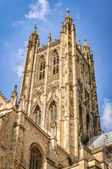 Wall Mural - Bell Harry Tower at Canterbury Cathedral