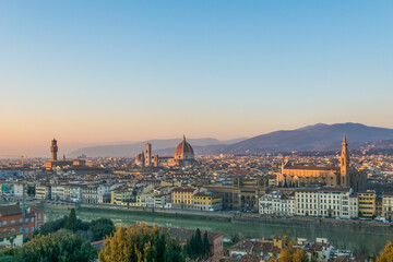 General view of Florence, Italy